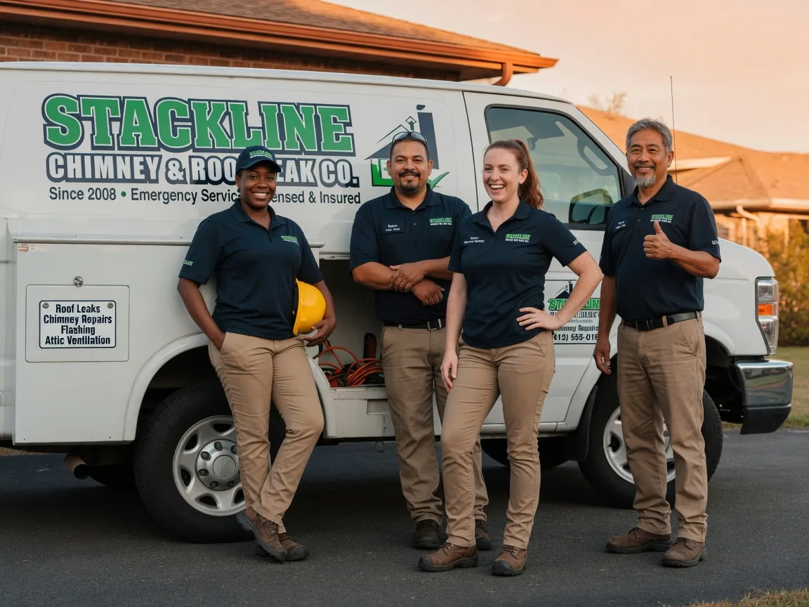 Chimney flashing repair company in Zoar, OH